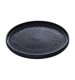 NARA tallerken Ø:270mm Sort Steingods - Ø:270mm H:25mm 